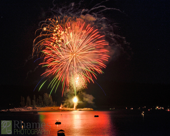 Shaver Lake Fireworks #1