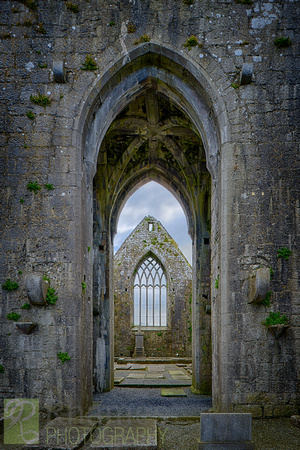 Claregalway Friary Vaulted Crossing, Color